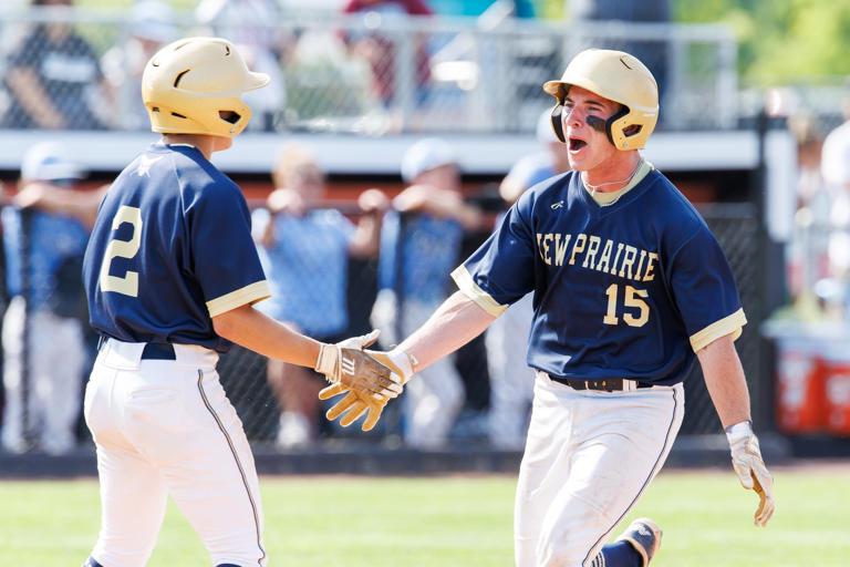 How New Prairie baseball kept its poise to win IHSAA Class 3A semistate ...