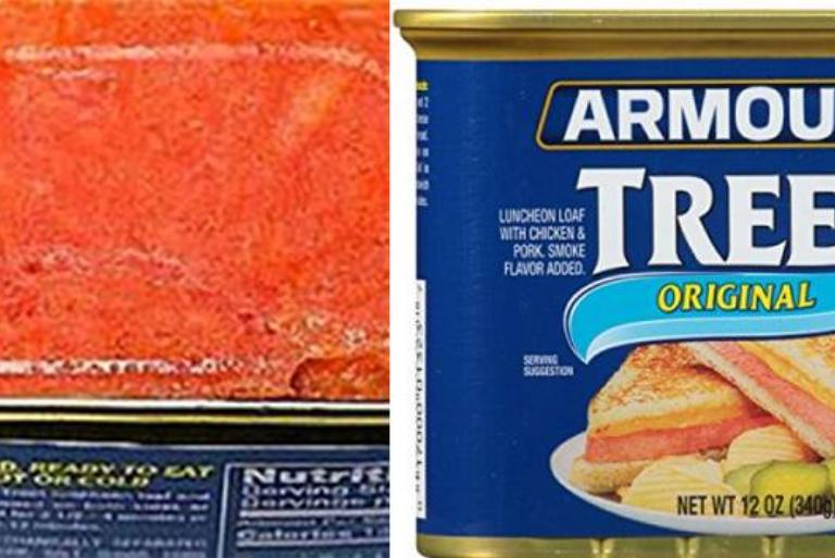 <p>Treet is a lot like Spam-- meat molded into an unattractive shape stuffed into a can. The brand Armour describes their Treet as a "spiced luncheon loaf". </p> <p>A combination of chicken and pork or ham, this product found on grocery store shelves is not a healthy choice. Each 2 ounce serving of Treet contains 11 grams of fat (17% US Daily Value) which includes 3.5 grams of saturated fat (18% US Daily Value). Its 820 mg of sodium is more than a third of the recommended daily sodium intake.</p>