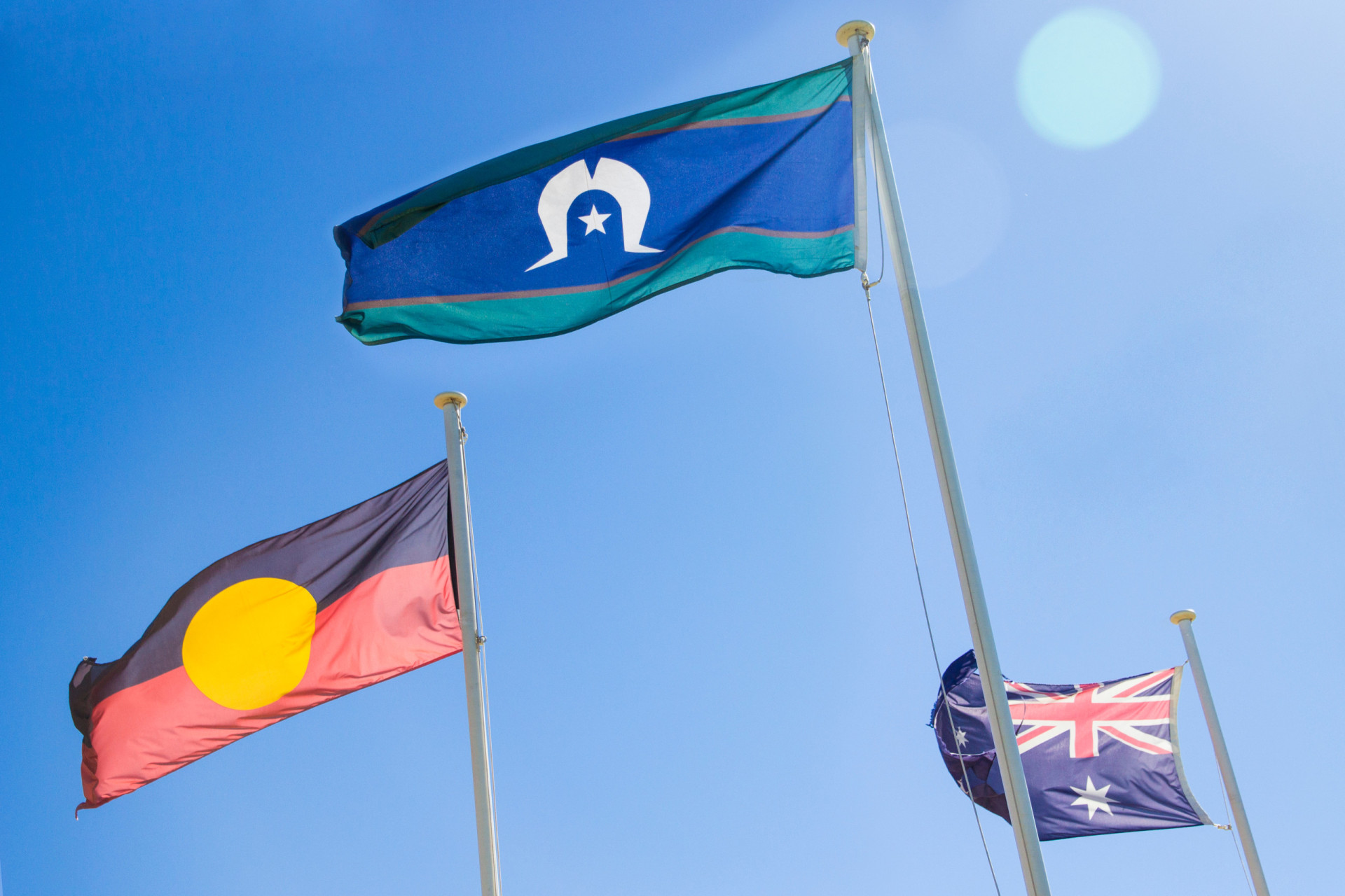 <p>The Australian Aboriginal flag was designed in 1970, while the Torres Strait Island flag was created in 1992. Both are official flags of Australia.</p><p>You may also like:<a href="https://www.starsinsider.com/n/246846?utm_source=msn.com&utm_medium=display&utm_campaign=referral_description&utm_content=722683en-us"> These gorgeous actresses are in their 70s and beyond </a></p>
