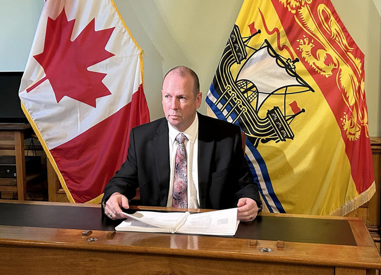 Paul Martin, New Brunswick auditor general, is seen in Fredericton, Thursday, Sept. 7, 2023. THE CANADIAN PRESS/Hina Alam