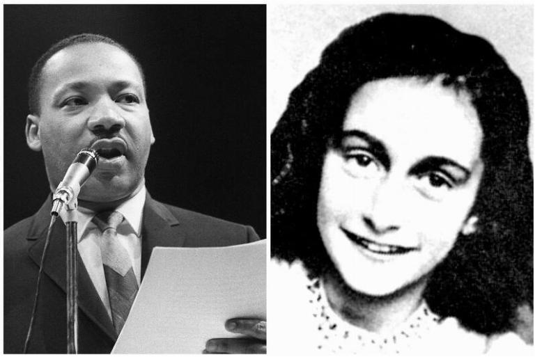 <p>Although they were born six months apart, both the revered civil rights leader and the secret diarist during the Holocaust were the same age.</p> <p>Dr. King was born on January 15, 1929, in Atlanta, Georgia, while Frank was born on June 12, 1929, in Frankfurt, Germany. </p>