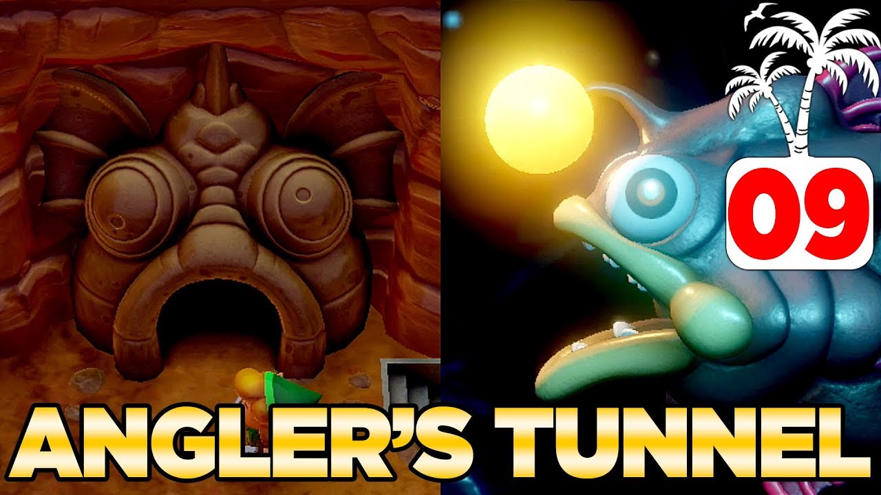 The Angler's Tunnel & Angler Fish in Link's Awakening Switch - 100% ...