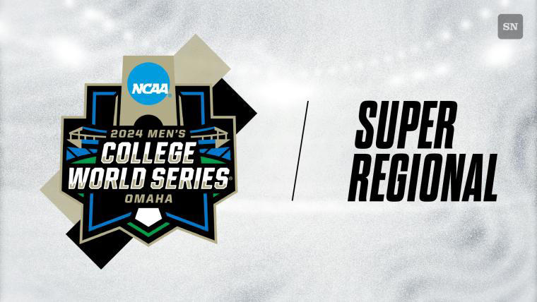 NCAA baseball super regionals bracket, schedule, TV channels, live streams, scores for 2024 college tournament games