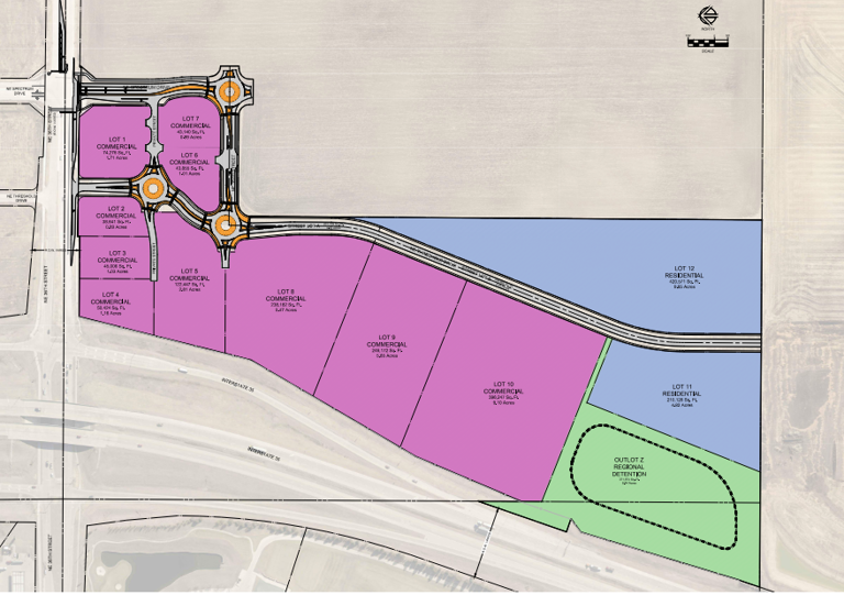 60 acres near Ankeny Costco to have restaurants, multi-family housing