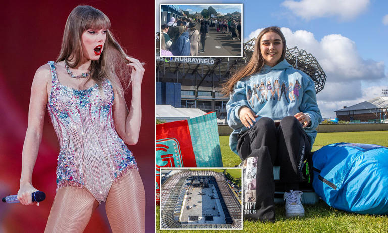 Taylor Swift fan starts queuing 48 hours before star arrives for gig
