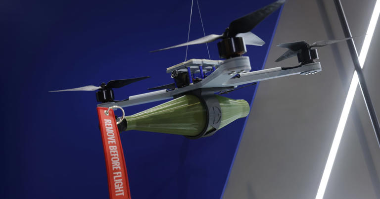 Airbus showcases 'Wingman' jet-like stealth drone concept at giant ...