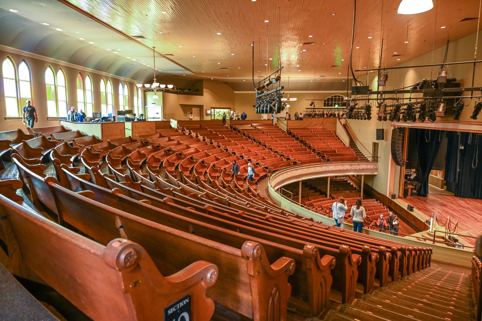 <p class="wp-caption-text">Image Credit: Shutterstock / Rolf_52</p>  <p>Step back in time at the Ryman Auditorium, the former home of the Grand Ole Opry. Take a guided tour to learn about the venue’s storied past and see where music legends like Johnny Cash and Dolly Parton once performed.</p>