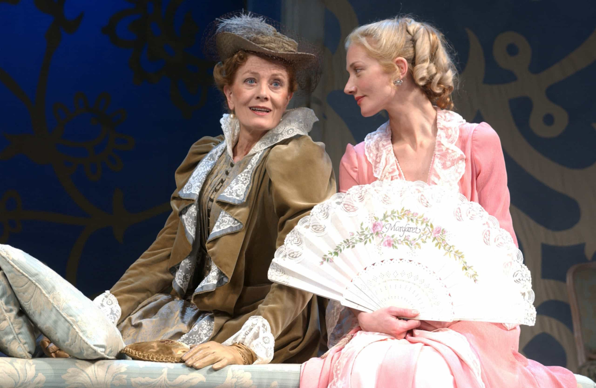 <p>Vanessa Redgrave (left) as Mrs. Erlynne and Joely Richardson as Lady Windermere star in a stage version at London's Theatre Royal. In real life, Richardson is the daughter of Redgrave.</p><p>You may also like:<a href="https://www.starsinsider.com/n/366429?utm_source=msn.com&utm_medium=display&utm_campaign=referral_description&utm_content=443911v5en-us"> Celebrities who were poor before fame found them</a></p>