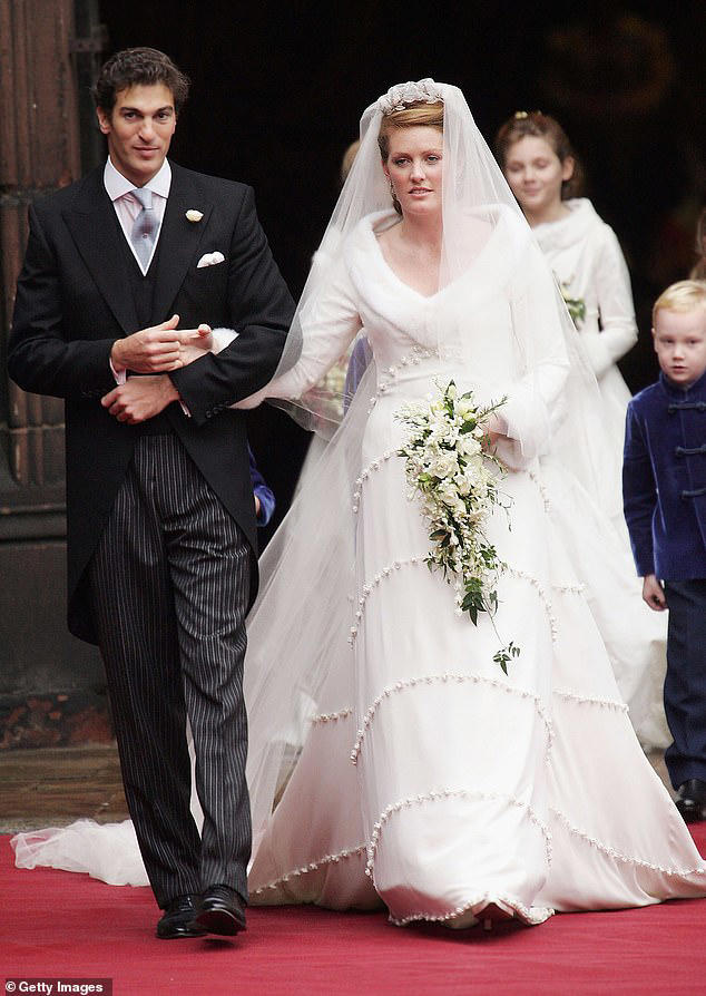 This is not Prince William's first Grosvenor wedding: In 2004, he attended the nuptials of f Lady Tamara Grosvenor, and Edward van Cutsem at Chester Cathedral (pictured)