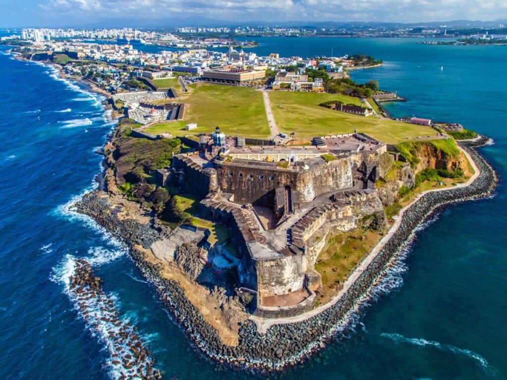 <p>Old San Juan’s stunning Castillo San Felipe del Morro – better known as El Morro – is easily the city’s defining feature, with its enviable position at the tip of the city and centuries-long history of guarding San Juan against invaders and pirates alike. With small exhibits and plenty of information on hand to illuminate the importance of the fortress, it’s an impressive spot even if you’re not a history buff. Plus, the ocean views are spectacular.</p>