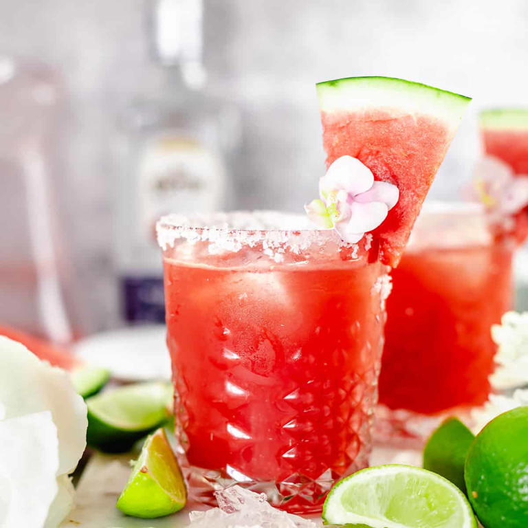 Skinny Watermelon Margarita Recipe