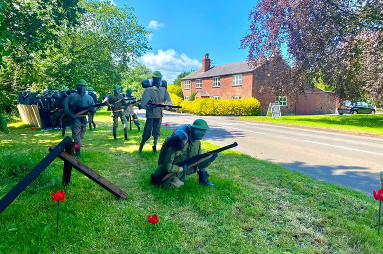 The village commemorating its unique place in D-Day history with moving ...