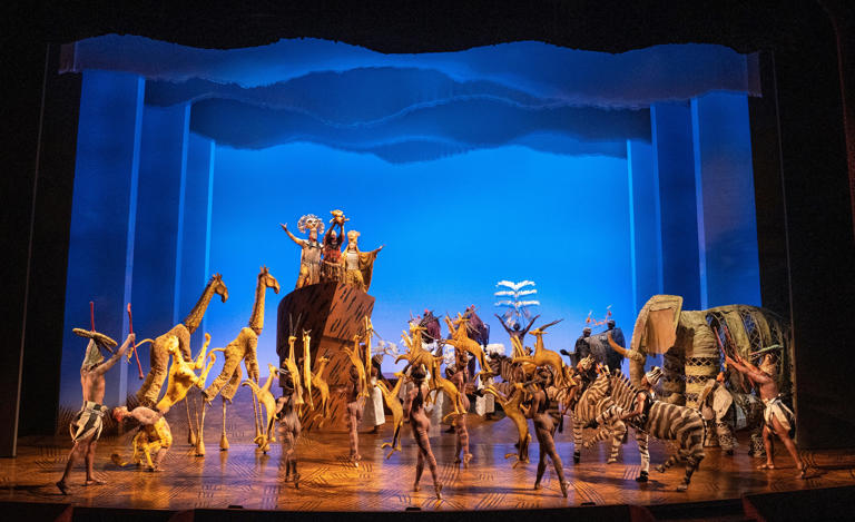 “The Lion King” opens June 12 at the Ohio Theatre with “The Circle of Life” as the opening sequence in the show.