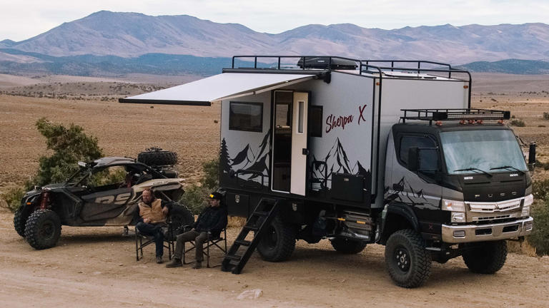 Meet the Hunter RMV Sherpa X-Line, the "Affordable" Off-Road RV Camper