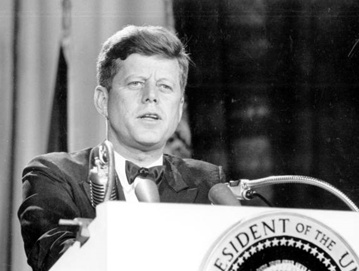 <p>John F. Kennedy spoke these words during his 1961 inaugural speech, urging Americans to prioritize serving their country over personal gains. It promoted increased civic responsibility, influenced the creation of programs like the Peace Corps, and provided support for civil rights and diplomacy.</p>