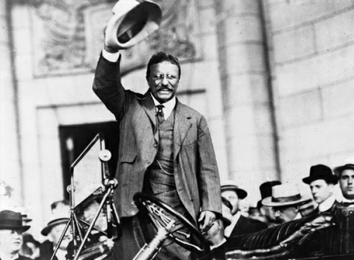 <p>Theodore Roosevelt's 1901 Minnesota State Fair speech introduced "Big Stick Diplomacy," advocating for a strong military. He believed that such was necessary to maintain peace through diplomacy and to advance American interests in the west.</p>