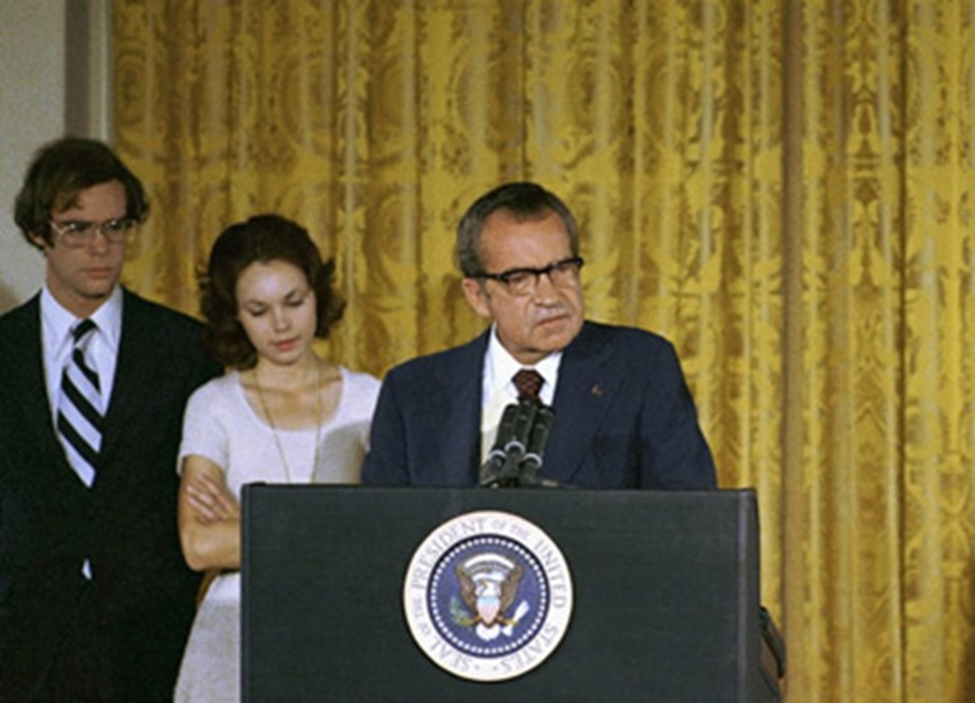 <p>President Nixon's famous denial, "I am not a crook," during a press briefing in 1973, was a response to questions about Watergate. Despite his efforts to distance himself, further investigations revealed his involvement. Aside from its cultural significance, the quote also served as a reminder that even U.S. presidents need to be held accountable.</p>