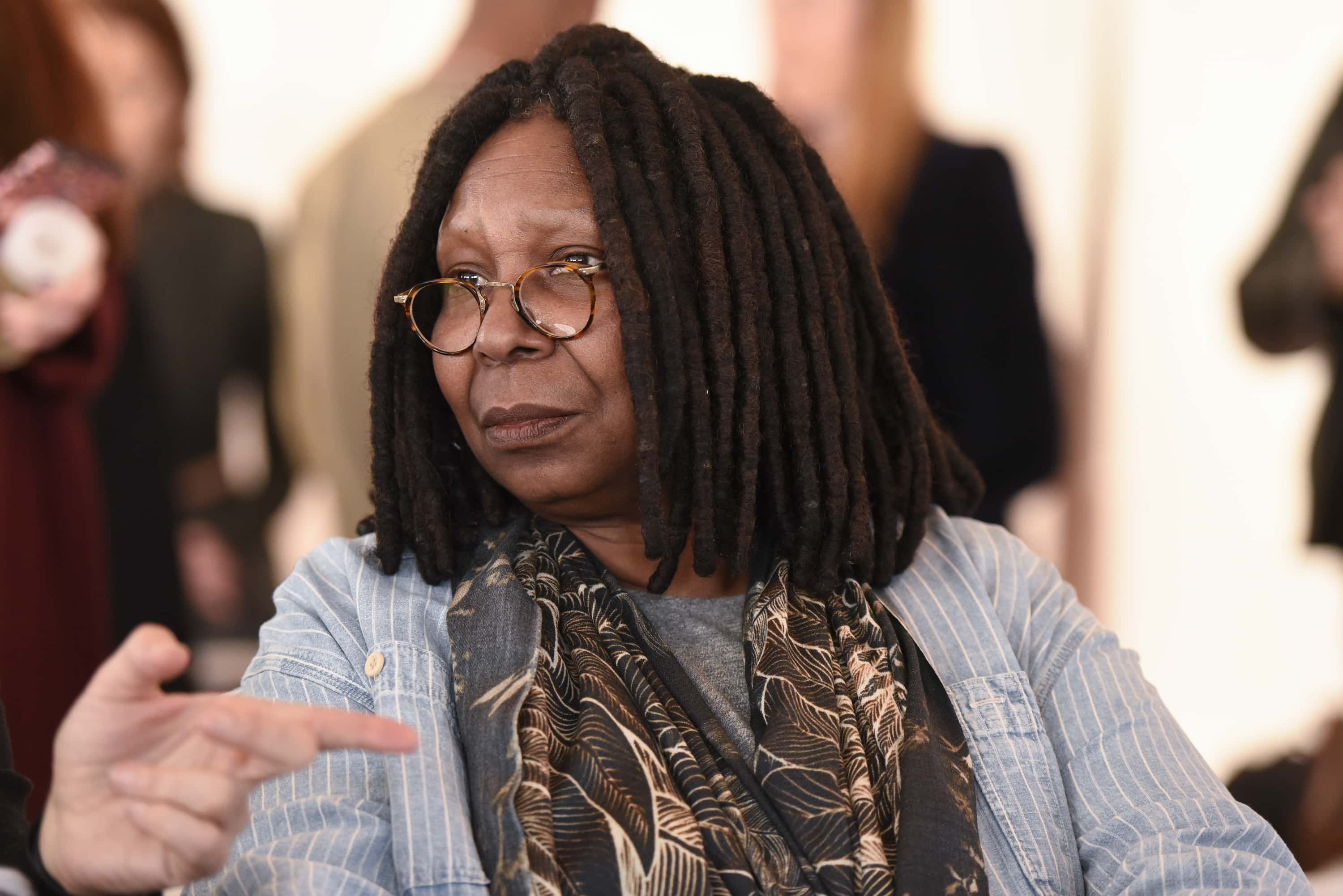<p>Whoopi Goldberg is a <em>Star Trek </em>super-fan, and when she heard that Gene Roddenberry was casting for the <em>Star Trek: The Next Generation</em>, she asked be a part of it. The original series was an inspiration to her. As she said, "When I was a little girl, it was like, 'Oh, we are in the future.' Uhura did that for me. So I want to be on your show". Her plea was successful, and she became Guinan the bartender.</p>