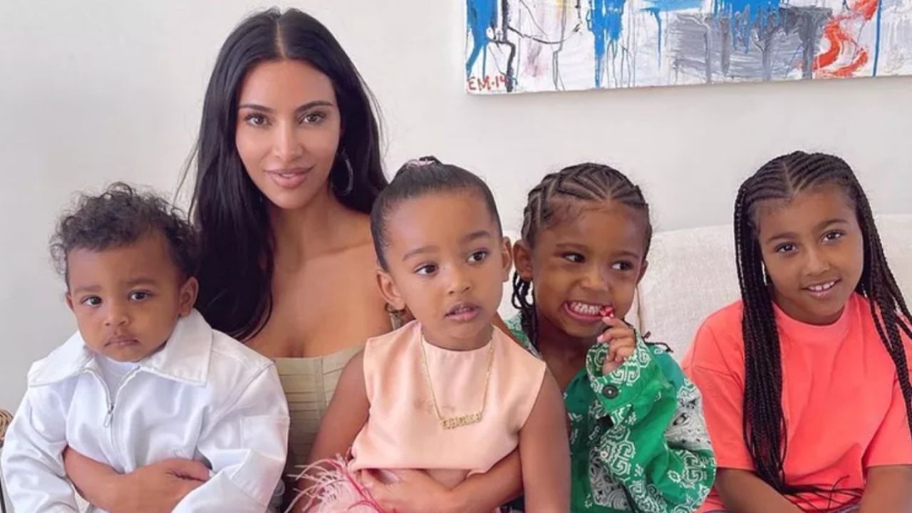 Kim Kardashian admits she is 'a pushover' with her children