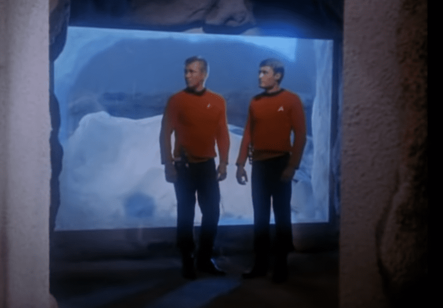 <p>"Red-shirting" became a joke among <em>Star Trek </em>fans to describe the extra who was going to be killed off in an episode (the extras generally wore red uniforms). In a tribute to the original series, Chief Engineer Olsen in the 2009 <em>Star Trek </em>is wearing a red shirt when he dies.</p>