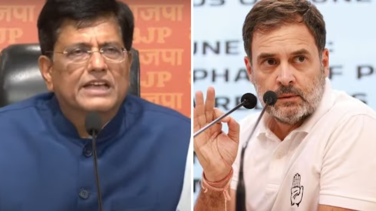 'It Is Baseless': BJP Leader Piyush Goyal On Rahul Gandhi's Demand For ...