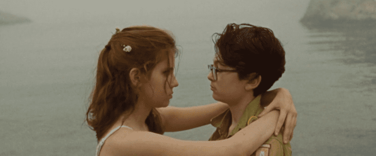 <p>The beach dance scene between Suzy and Sam in <em>Moonrise Kingdom</em> was saved for the very last day of filming so the young leads would be at their most comfortable with each other. It was done on a closed set with just the actors, Wes Anderson, and the cameraman.</p>