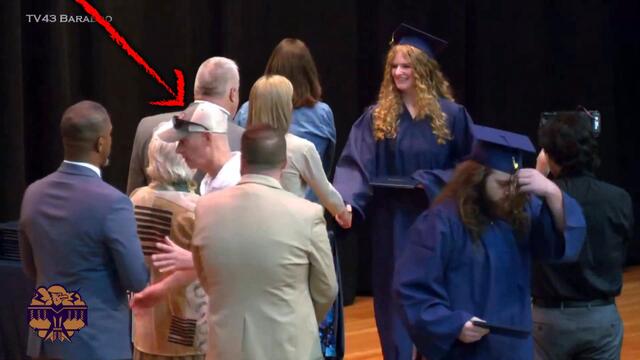 Dad Pushes Black Superintendent During Daughter's Graduation