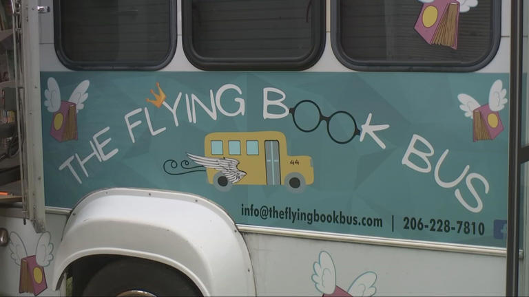 Around the Sound: The Flying Book Bus