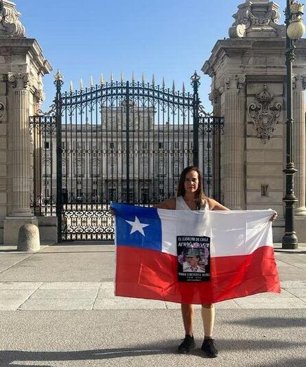 Instagram @justiciaparaivi | La madre de Ivania Echeverría, Ivette Muñoz