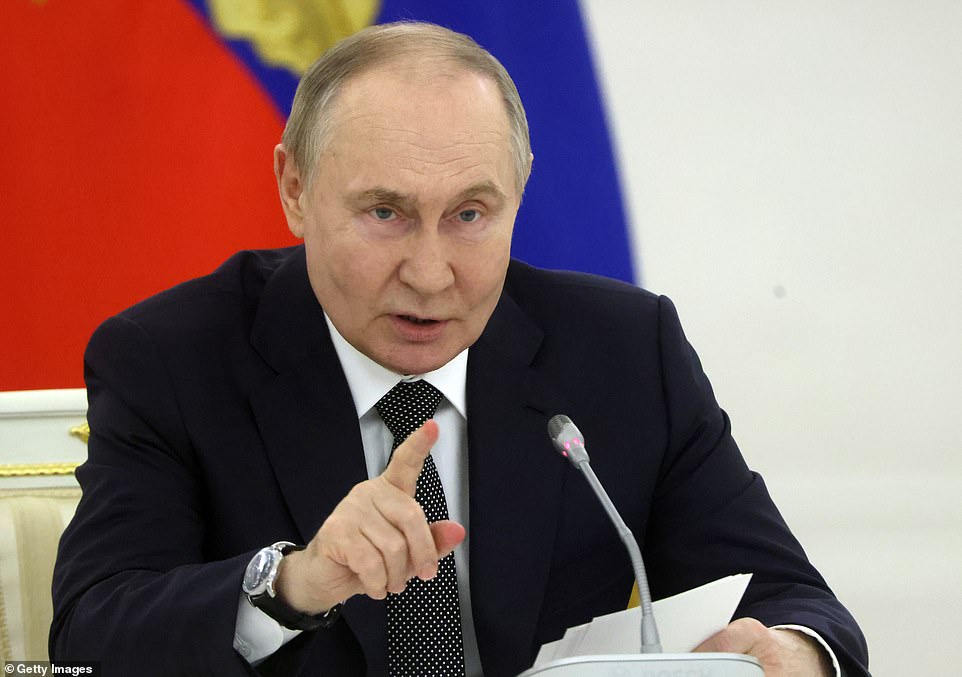 Putin Vows Revenge Against UK For 'direct Involvement In Ukraine War'