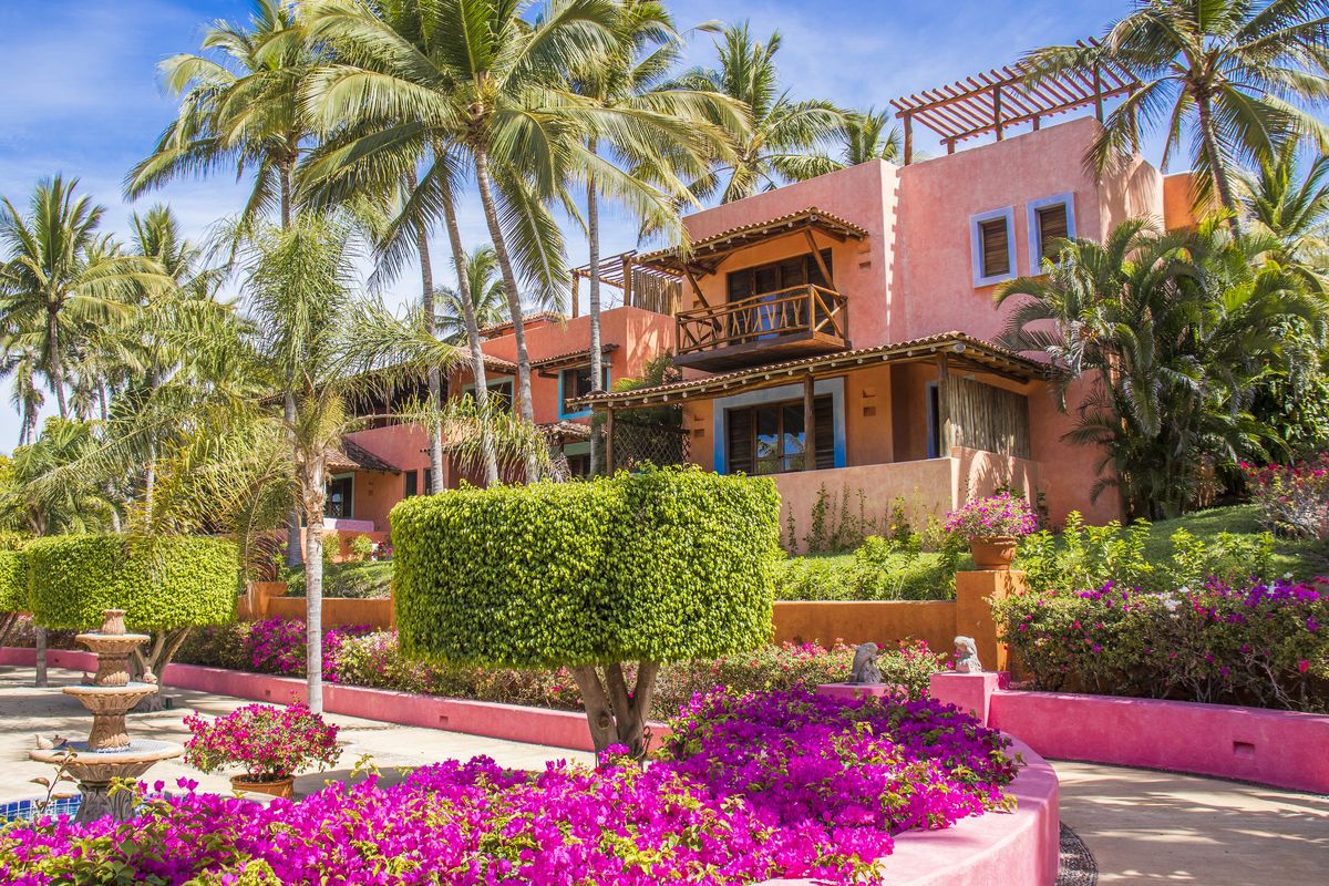 <p>An absolute vision in pink, <a href="https://go.redirectingat.com?id=74968X1553576&url=https%3A%2F%2Fwww.tripadvisor.com%2FHotel_Review-g1486646-d152946-Reviews-Las_Alamandas_Resort-Quemaro_Costalegre.html&sref=https%3A%2F%2Fwww.veranda.com%2Ftravel%2Fg60931138%2Fbest-all-inclusive-resorts-puerto-vallarta%2F">Las Alamandas</a> offers an experience akin to residing at a private estate rather than a conventional resort, with its mere 18 suites ensuring exclusivity. Nestled within more than 2,000 acres, the property grants guests access to four private beaches and secluded lagoons as well as an orchard where visitors can handpick fresh fruit to eat. Guests may also opt for an all-inclusive rate, allowing them to indulge in a selection of drinks and dining options from three distinct restaurants and bars on the grounds.</p><p><a class="body-btn-link" href="https://go.redirectingat.com?id=74968X1553576&url=https%3A%2F%2Fwww.tripadvisor.com%2FHotel_Review-g1486646-d152946-Reviews-Las_Alamandas_Resort-Quemaro_Costalegre.html&sref=https%3A%2F%2Fwww.veranda.com%2Ftravel%2Fg60931138%2Fbest-all-inclusive-resorts-puerto-vallarta%2F">Shop Now</a></p>