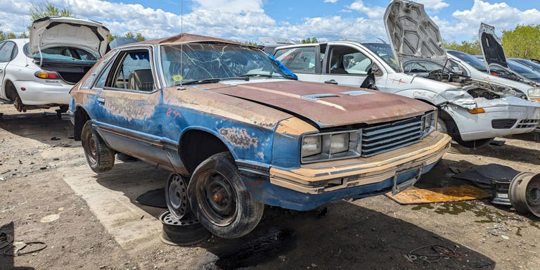 1980 Mercury Capri Is Junkyard Treasure in Colorado