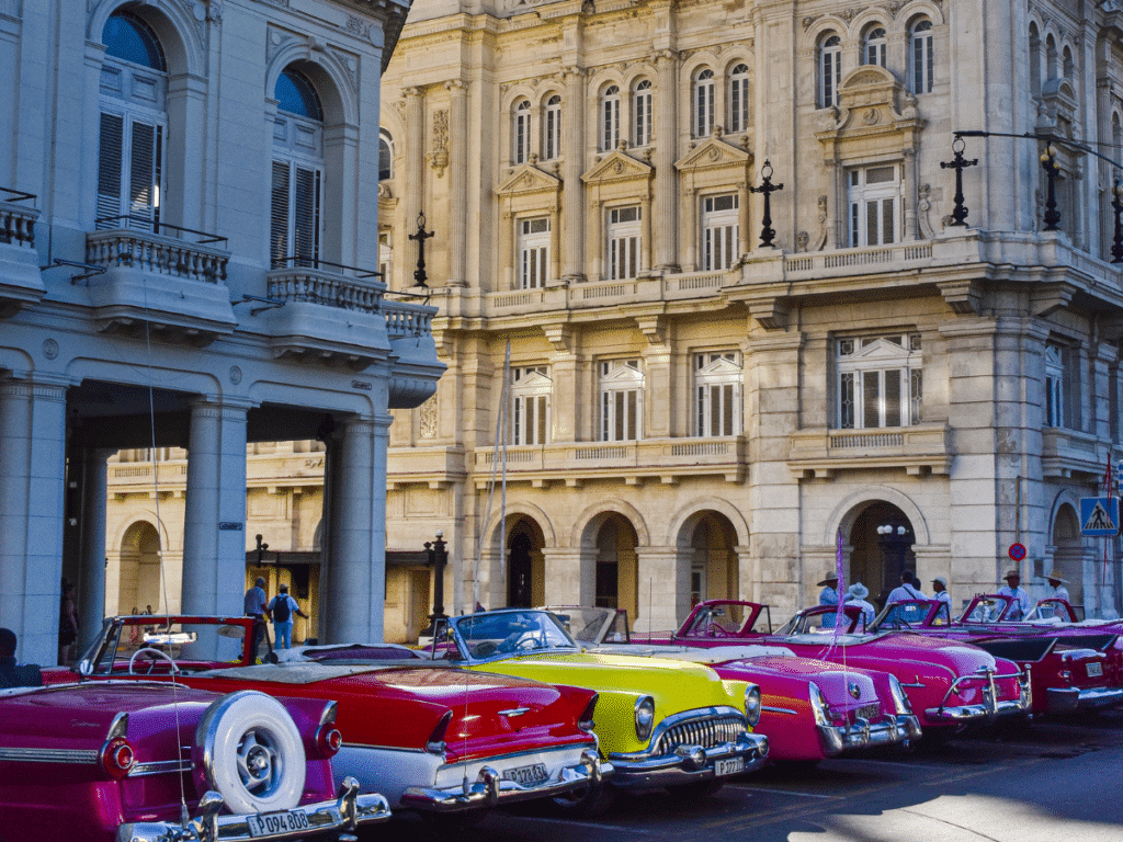 <p>Would it be a trip to Cuba without taking a ride in a vintage car? While you’ll see vintage cars everywhere you look, the most impressive convertible models are usually used for giving car tours of <a href="https://hometohavana.com/blog/cities-in-cuba">the country’s major cities</a>. These rides are a great introduction to the city’s most impressive spots.</p>