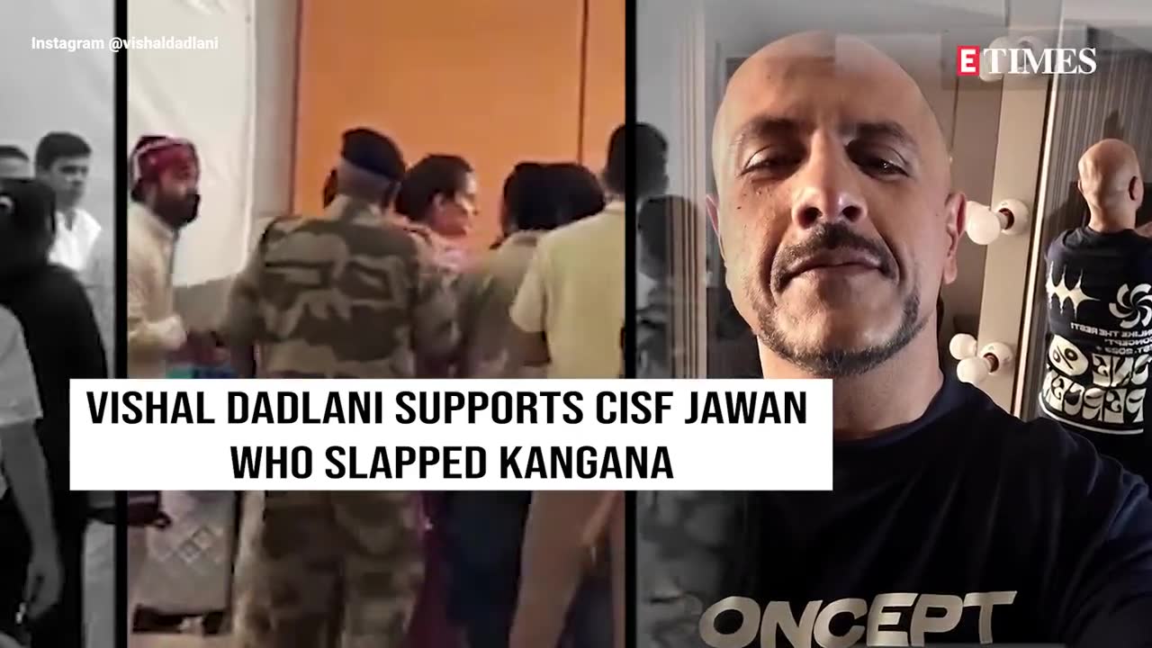 Vishal Dadlani Pledges Job To CISF Officer Amid Kangana Ranaut Slap ...