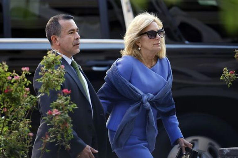 First Lady Jill Biden will return to France for a state dinner on Saturday