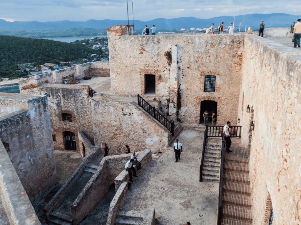 <p>Located in <a href="https://hometohavana.com/blog/santiago-de-cuba">Santiago de Cuba</a>, the island’s eastern capital and second-largest city, the historic Castillo de San Pedro de la Roca is an impressive Spanish fortress you can’t skip. It’s lauded by UNESCO as “the most complete, best-preserved example of Spanish-American military architecture.”</p>