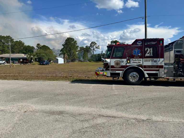 Crews contain 10-acre brush fire in Frostproof