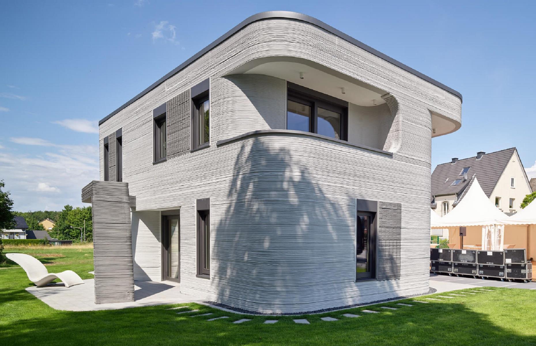 <p>It's not just America where 3D-printing technology is taking off. Always at the forefront of technology and innovation, Germany was among the first countries to design and construct a 3D-printed house. The property was built in July 2021 in Beckum, North Rhine-Westphalia by <a href="https://www.peri.com/en/">PERI</a>, one of the leading manufacturers and suppliers of formwork and scaffold systems in the world. </p>