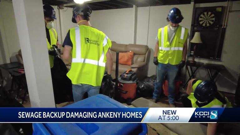 Stinky, soggy mess: Ankeny homeowners blame construction for sewage ...