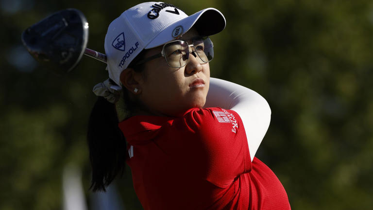 Rose Zhang during the second round of the 2024 U.S. Women’s Open