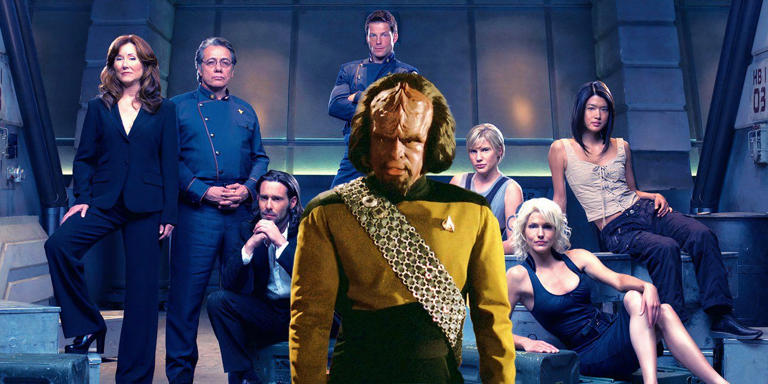 Ronald D. Moore's First Star Trek Episode Foreshadowed His DS9 & Battlestar Galactica Future