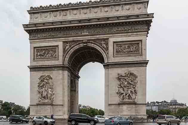 <p>The Arc de Triomphe might not be as well known as the Eiffel Tower, but it is a quintessentially Parisian sight! Plus, the Eiffel Tower would have been just too easy.</p>