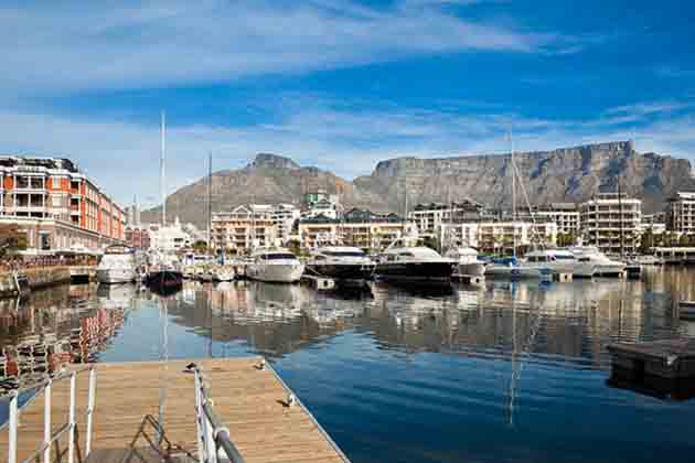 <p>Cape Town's Table Mountain is unique for its flat, 2-mile wide plateau at its top. It is often covered by clouds which locals call the "tablecloth."</p>