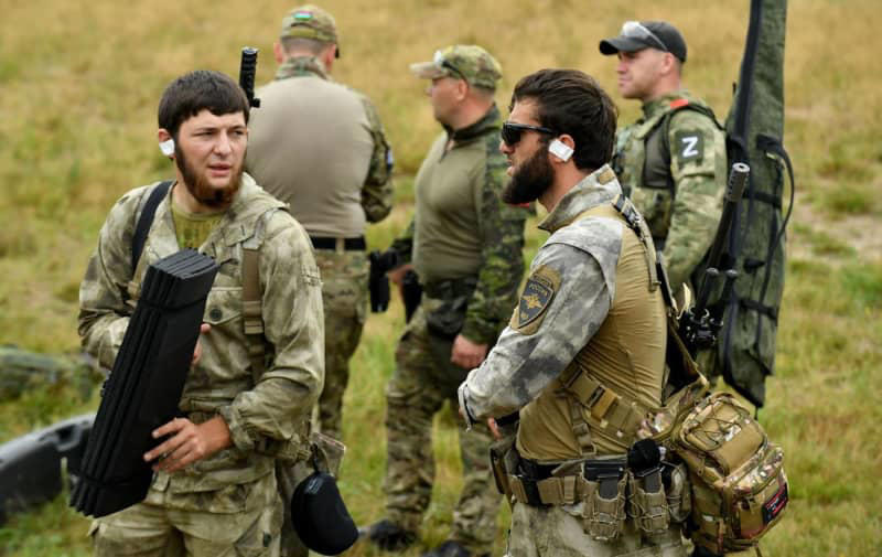 russians set up barrier detachments of kadyrov's men in northern kharkiv region