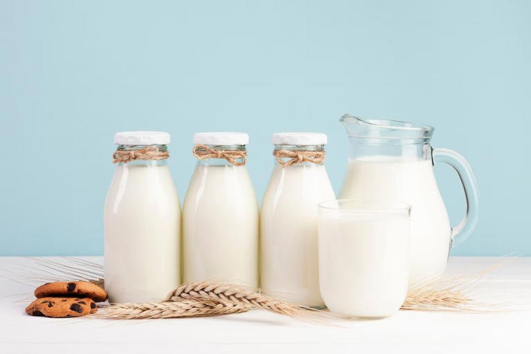 Leche de calidad. Foto: Freepik