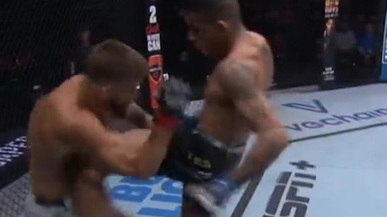 Watch Carlos Prates obliterate Charles Radtke with brutal knee to the ...