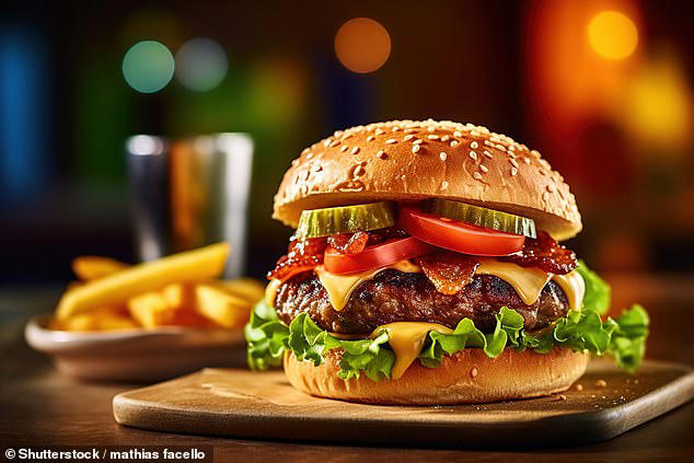 A diet of junk food and processed meat like burgers, bacon and fried chicken is thought to increase young people's risk of bowel cancer