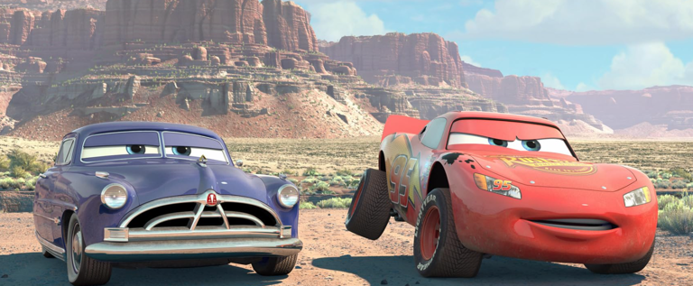 A still from Cars. Credits: Disney/ Pixar