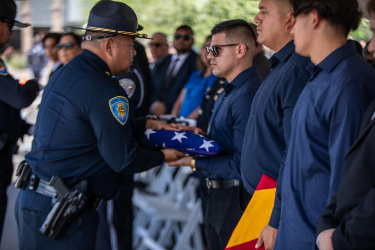 Public memorial service held for fallen Gila River police officer