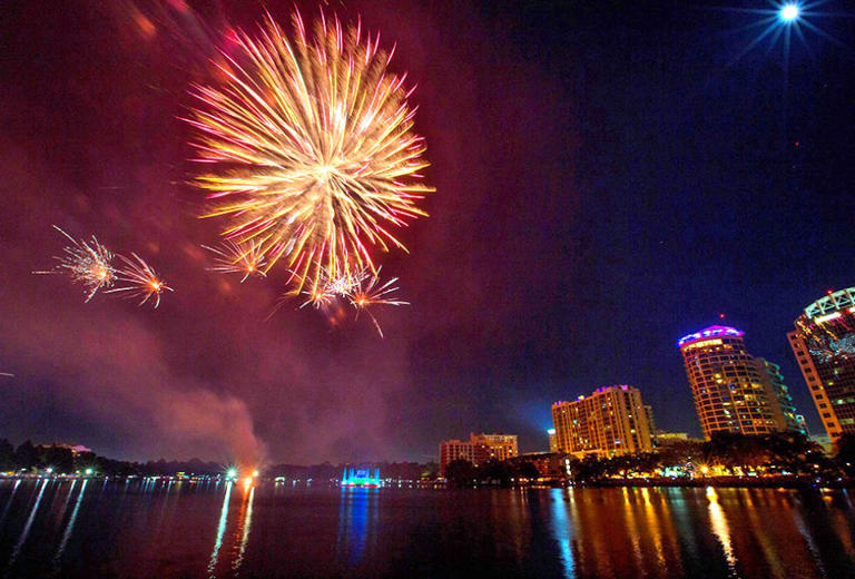 Where to See 4th of July Fireworks in Orlando 2024: More Orlando July ...